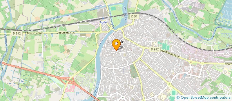 localisation de l'entreprise MARTAFLOR  AGDE