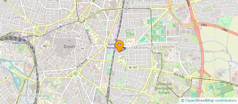 localisation de l'entreprise MARTAGON à DIJON