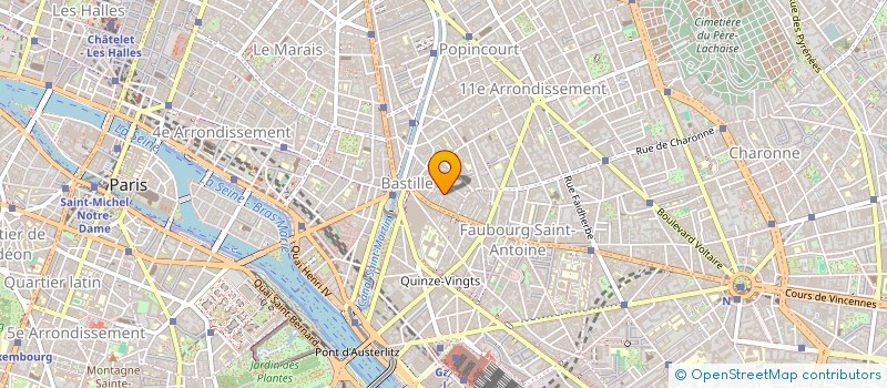 localisation de l'entreprise MARTAL GESTION  PARIS