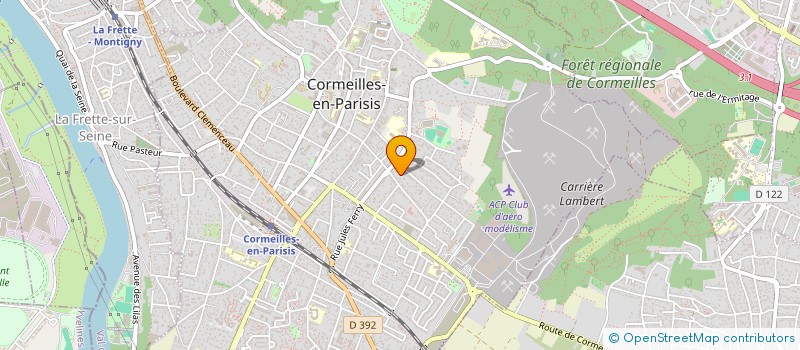 localisation de l'entreprise MARTALI  CORMEILLES-EN-PARISIS