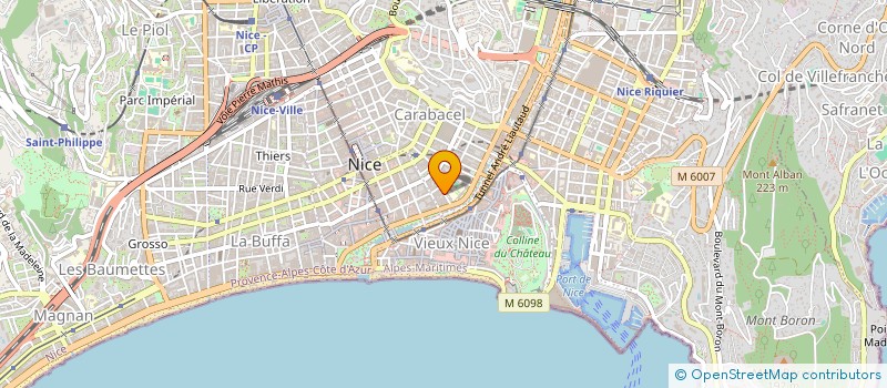 localisation de l'entreprise MARTANCA à NICE