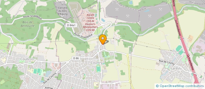 localisation de l'entreprise MARTAUG à COURTRY