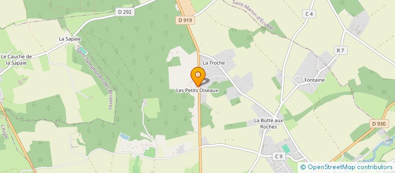 localisation de l'entreprise MARTAVE à SAINT-SULPICE-SUR-RISLE