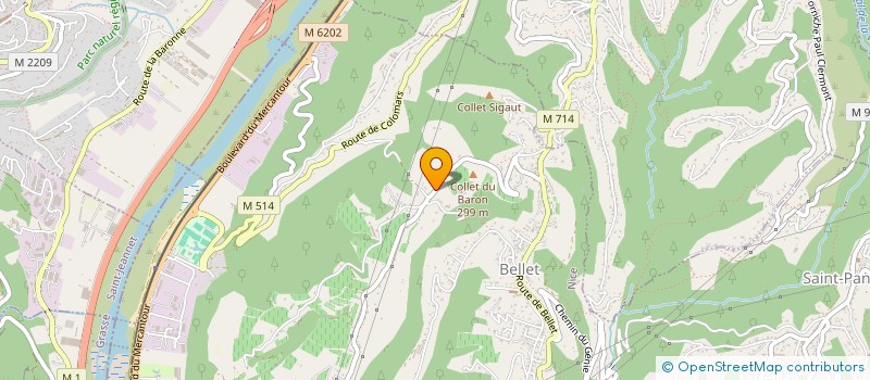 localisation de l'entreprise MARTDAVI  NICE