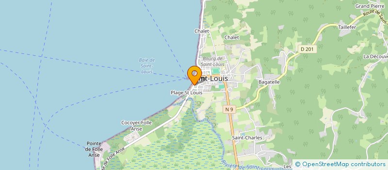 localisation de l'entreprise MARTEAM IMMO à SAINT-LOUIS
