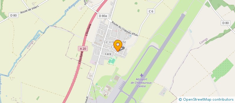 localisation de l'entreprise MARTEAU ALAIN à DEOLS