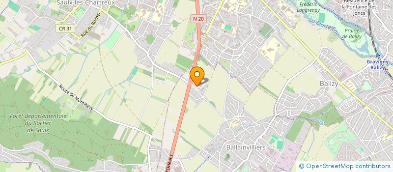 localisation de l'entreprise MARTEAU-MIKULA  BALLAINVILLIERS