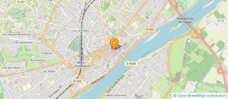 localisation de l'entreprise MARTEAUX VIBREURS VEYER à BLOIS