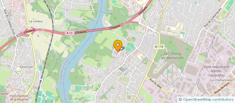 localisation de l'entreprise MARTECH CONSULTING à NANTES