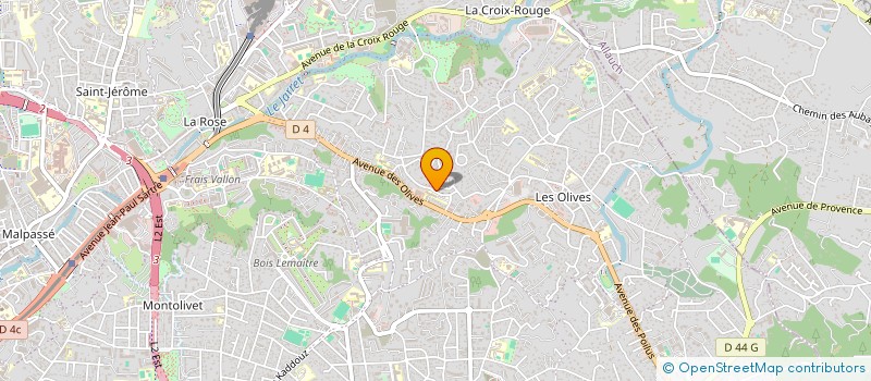 localisation de l'entreprise MARTEGALES à MARSEILLE
