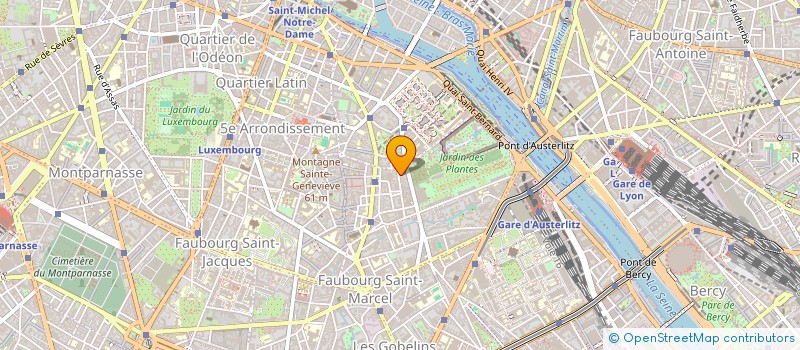 localisation de l'entreprise MARTEL  PARIS