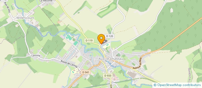 localisation de l'entreprise MARTEL à GENNES-IVERGNY