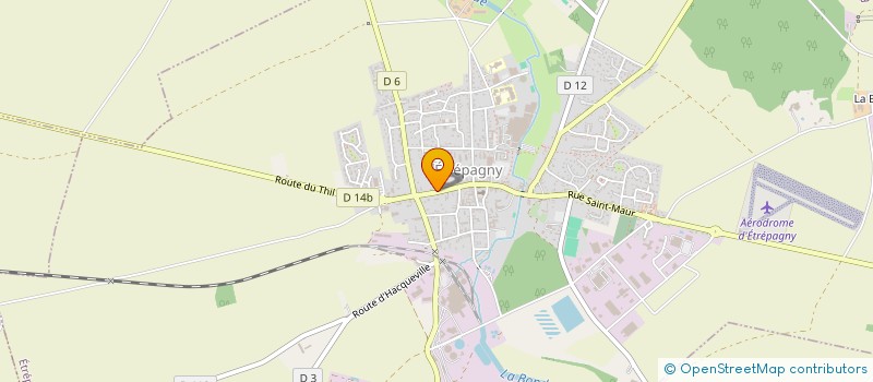 localisation de l'entreprise MARTEL  ETREPAGNY