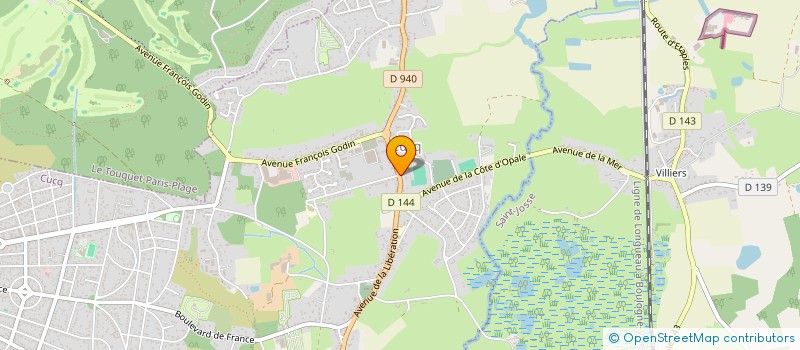 localisation de l'entreprise MARTEL  CUCQ