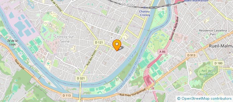 localisation de l'entreprise MARTEL BIO à CROISSY-SUR-SEINE