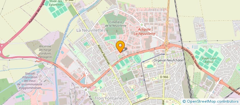 localisation de l'entreprise MARTEL DEVELOPPEMENT  REIMS