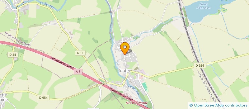 localisation de l'entreprise MARTEL ELECT  TOUTRY