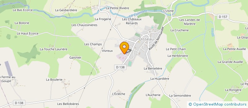 localisation de l'entreprise MARTEL PERE ET FILS  OISSEAU