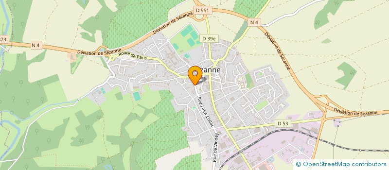 localisation de l'entreprise MARTELCONSULT  SEZANNE