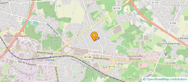 localisation de l'entreprise MARTELI  BASSE-GOULAINE