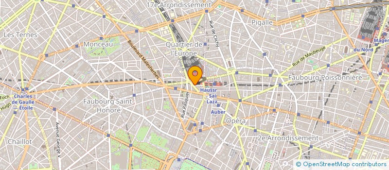 localisation de l'entreprise MARTELING GESTION à PARIS