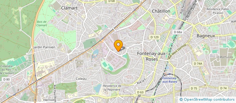 localisation de l'entreprise MARTELISE à FONTENAY-AUX-ROSES