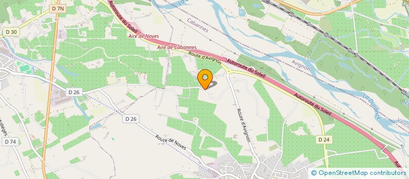 localisation de l'entreprise MARTELLI DOMINIQUE  CABANNES