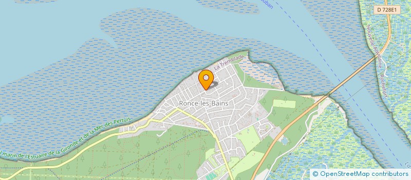 localisation de l'entreprise MARTELLO PATRIMOINE  LA TREMBLADE