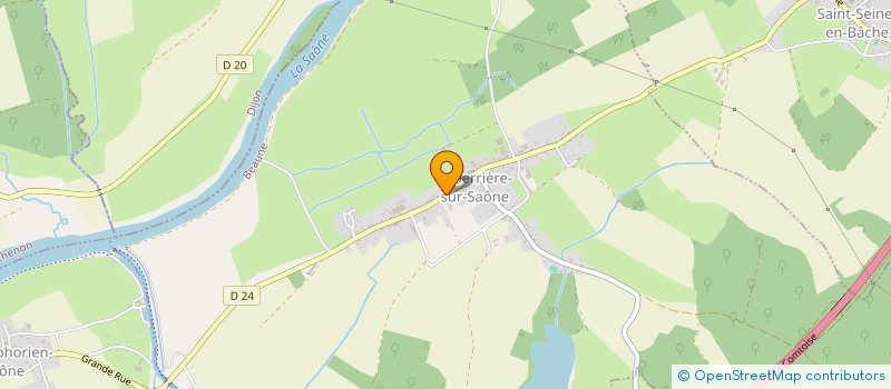 localisation de l'entreprise MARTENNE à LOSNE