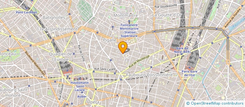 localisation de l'entreprise MARTEROY                      LUCIE  PARIS