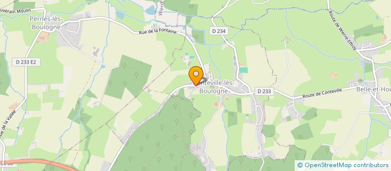 localisation de l'entreprise MARTH  CONTEVILLE-LES-BOULOGNE