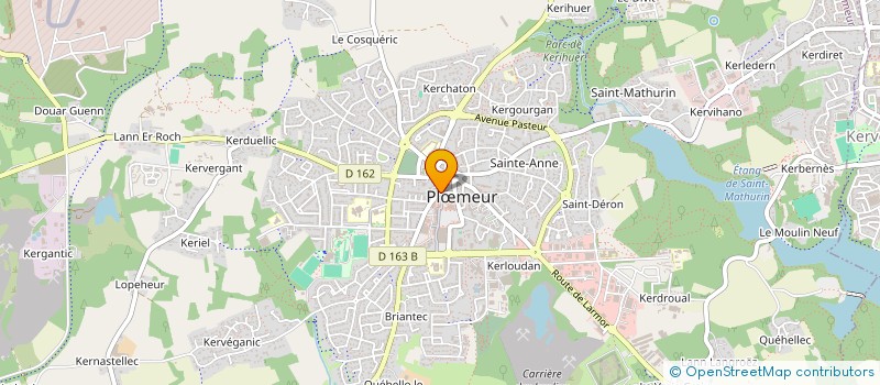 localisation de l'entreprise MARTHA à PLOEMEUR