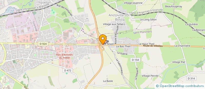 localisation de l'entreprise MARTHA  GRANVILLE