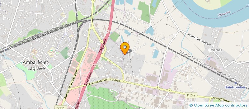 localisation de l'entreprise MARTHAILO  SAINT-LOUBES