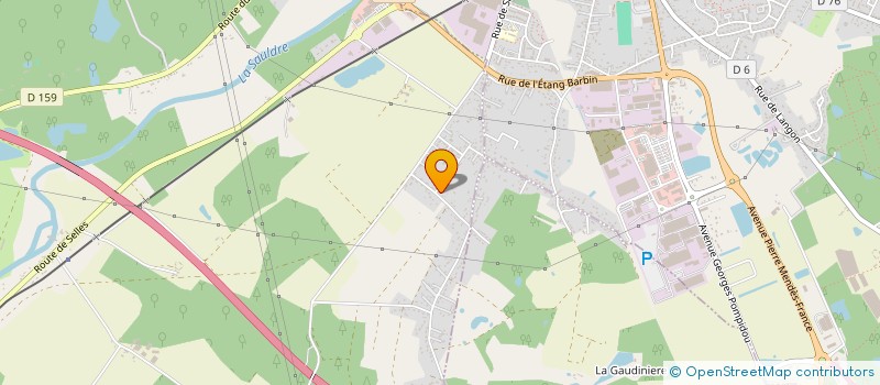 localisation de l'entreprise MARTHE  PRUNIERS-EN-SOLOGNE