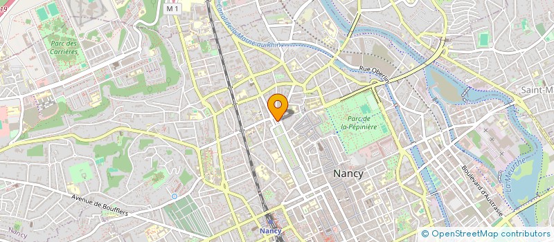 localisation de l'entreprise MARTHE ET MADELEINE  NANCY