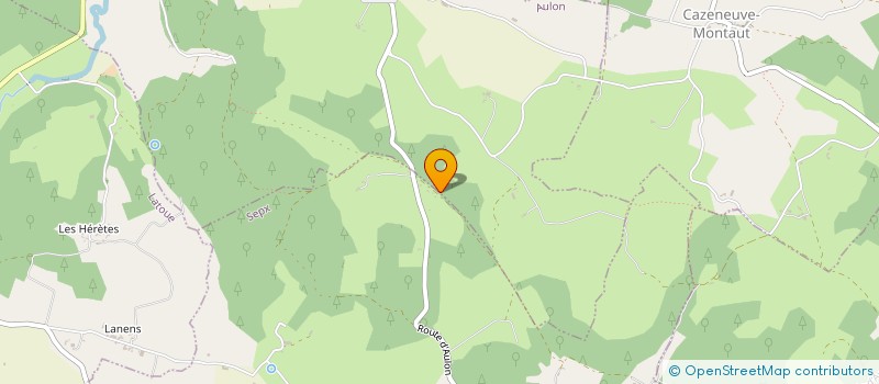 localisation de l'entreprise MARTHEBO  AULON