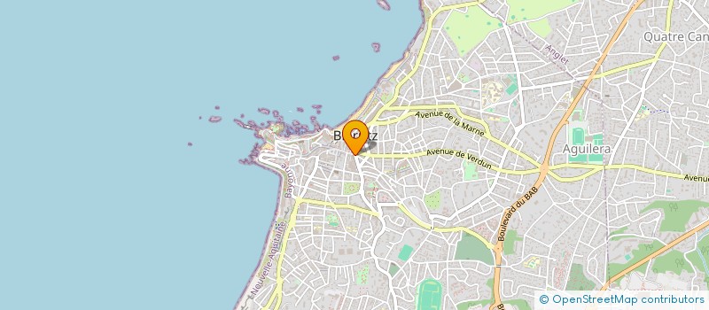 localisation de l'entreprise MARTHIA à BIARRITZ