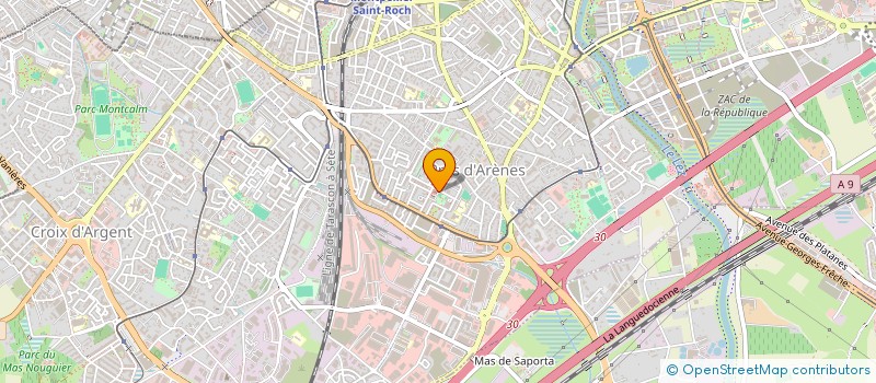 localisation de l'entreprise MARTHIBA à MONTPELLIER