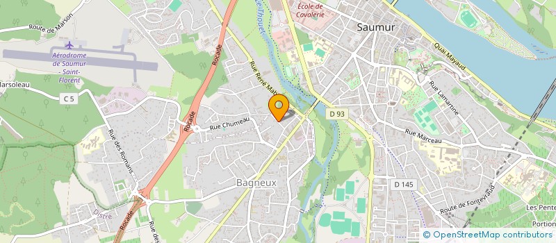 localisation de l'entreprise MARTHILAU  SAUMUR