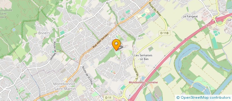 localisation de l'entreprise MARTHURIN  MONTBONNOT-SAINT-MARTIN