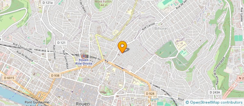 localisation de l'entreprise MARTI à ROUEN