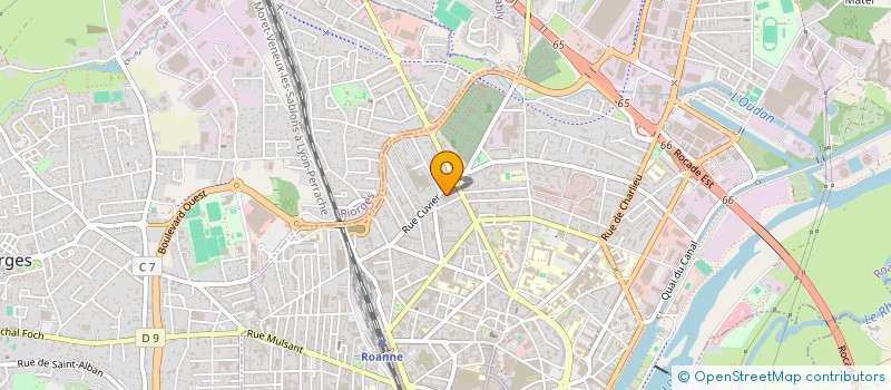 localisation de l'entreprise MARTI ASSET AND FINANCE  ROANNE