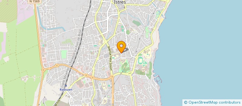 localisation de l'entreprise MARTI-BAT  ISTRES