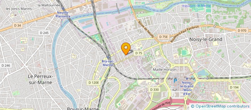 localisation de l'entreprise MARTI INGENIERIE à NOISY-LE-GRAND