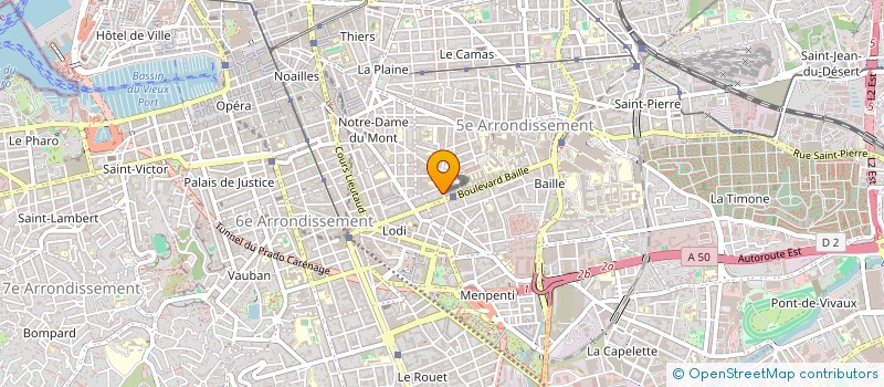 localisation de l'entreprise MARTI RENOVATION 13 à MARSEILLE