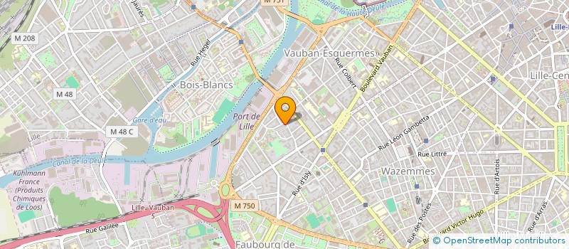 localisation de l'entreprise MARTI RESTAURATION SARL à LILLE