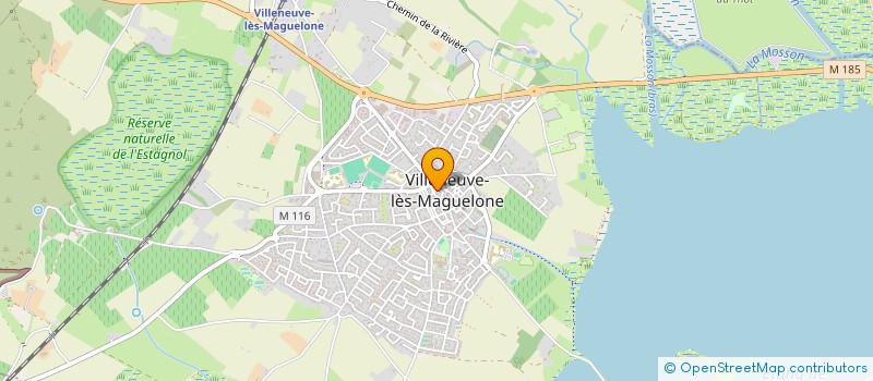 localisation de l'entreprise MARTI SERVICES à VILLENEUVE-LES-MAGUELONE