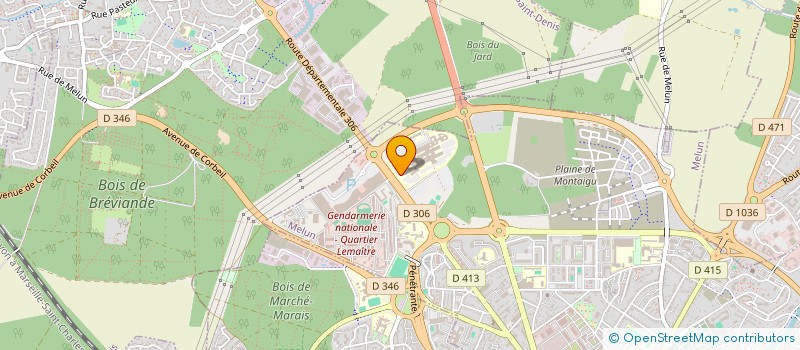 localisation de l'entreprise MARTI-VON BUSEKIST à MELUN