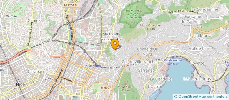 localisation de l'entreprise MARTIAL à NICE